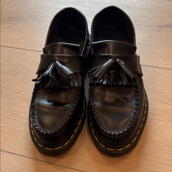 Dr. Martens Shoes - Dr. Martens Black Tassel Loafers